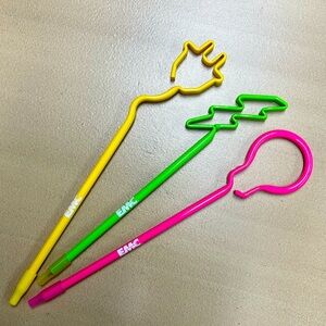 Set of 3 Novelty Electrical Industry Collectible Ballpoint Pens Electrician